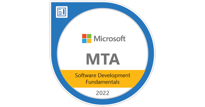 MTA: Software Development Fundamentals