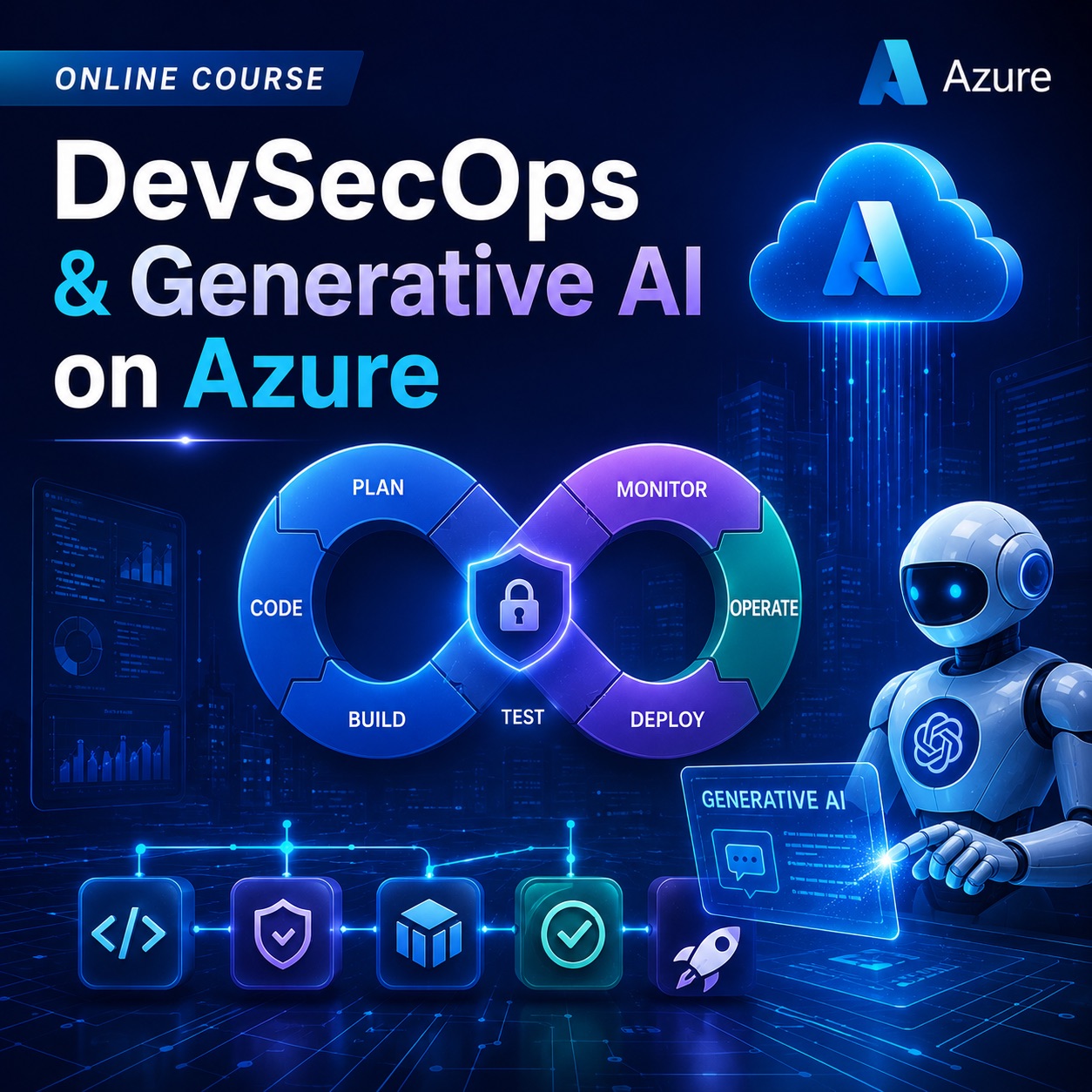 DevSecOps & Generative AI on Azure (AZ-500 + AI-102 Aligned)